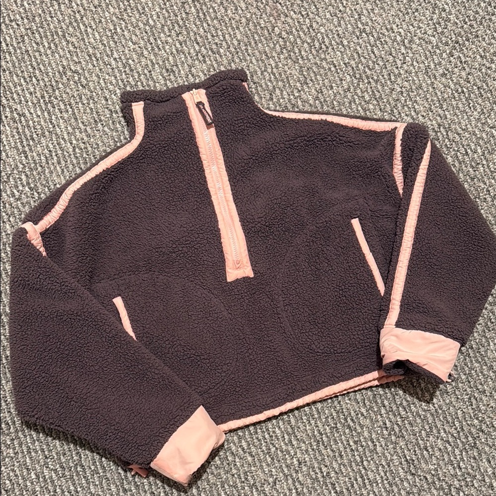 FP Movement by Free People Pink and Brown Jacket